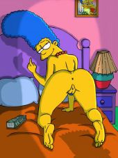 Nahá Marge Simpsonova. Fotka - 2